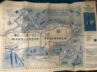 Marblehead Pennisula Ohio Map And Marine City Map