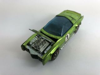 Hot Wheels - 1971 Sugar Caddy Redline - Light Green Rare - 1/64 7