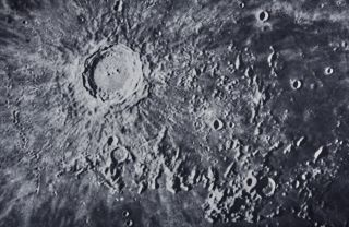 1960 Lunar Atlas Moon Map Photo Kepler E4 - b - Surface Craters - Lick Observatory 2