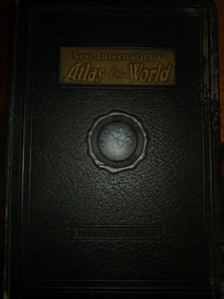 International Atlas Of The World Deluxe 1942 Edition Geographical Publishing