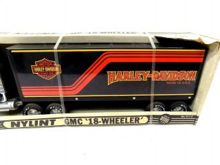 Nylint GMC 18 Wheeler Harley Davidson Semi - Tractor Trailer Truck 3