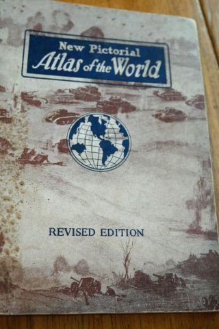 Atlas Of The World 1940 Census Edition Maps Us & Foreign
