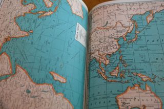 Atlas of the World 1940 Census Edition Maps US & Foreign 5