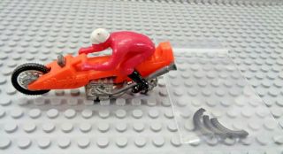 Hot Wheels Rrrumblers Straight Away Orange Mattel Mexico 1971 Pink Rider