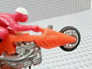 Hot Wheels rrRumblers Straight Away Orange Mattel Mexico 1971 Pink Rider 6