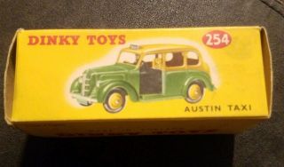 Dinky Toys 254 Austin Taxi 1950s All