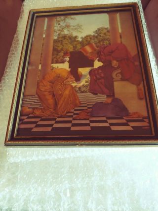 Antique Maxfield Parrish Print From The Knave Of Hearts