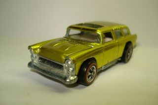 Hot Wheels Red Line 1969 Classic Nomad Rare Antifreeze Yellow Beauty