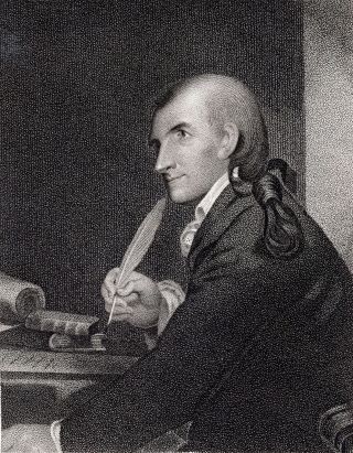 Francis Hopkinson Declaration Of Independence 1822 Engraving Sculptor