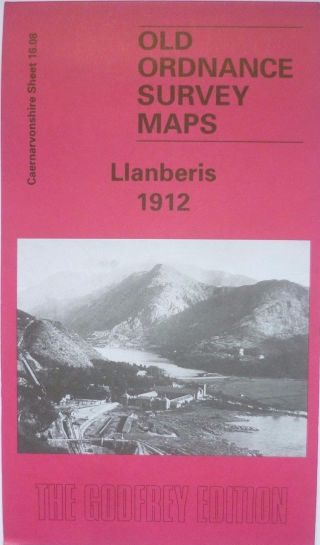 Old Ordnance Survey Detailed Map Llanberis Caernarvonshire 1912 Sheet 16.  08