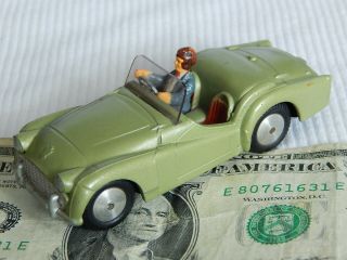 Corgi Toys,  Triumph Tr3 305 - A Vintage 1962 Sports Car W/ Driver 3.  5 " Near