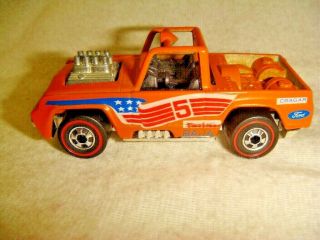 HotWheel RedLine 56 Ford Pick Up rare Orange BAJA BRUISER Var Very Near 2