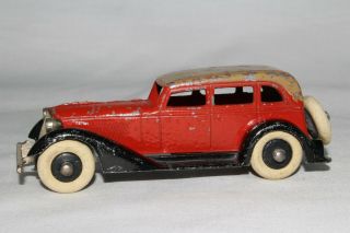 Tootsietoy 1930 ' s Graham Convertible Sedan,  Red & Black 2