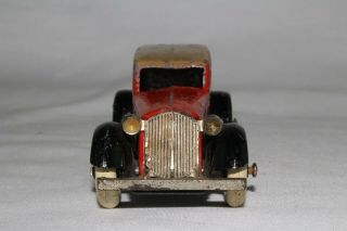 Tootsietoy 1930 ' s Graham Convertible Sedan,  Red & Black 5