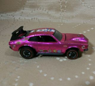 $60.  Hot Wheels Redline Mighty Maverick Rare Pink 1969