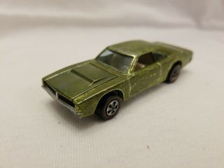 Hot Wheels Redline 1968 Custom Dodge Charger Lime Green