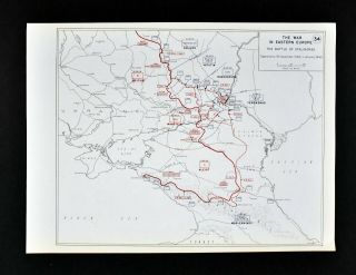 West Point Wwii Map Battle Of Stalingrad Winter 1942 Russia Ukraine World War 2