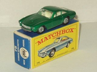Moko Matchbox Lesney 75 Ferrari Berlinetta Mint/originalbox