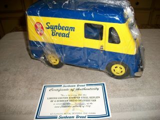 Press Steel Sunbeam Bread Delivery Van In Org Box 1 - 798 Built