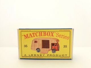 Orig.  Box For 1957 Moko Lesney Matchbox No.  35 