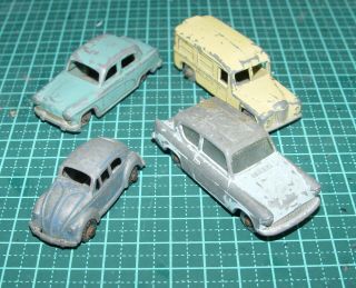 Matchbox 1950s Cars And Streamlux Aust Volkswagen.  Ford,  Austin,  Daimler