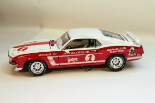 Vintage 1969 Nebraska Cornhusker Ford 302 Mustang Diecast Bank 1:24 Limited Ed 4