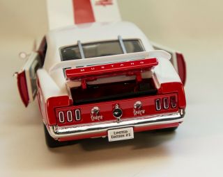 Vintage 1969 Nebraska Cornhusker Ford 302 Mustang Diecast Bank 1:24 Limited Ed 8