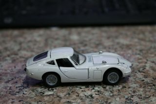 Vintage Toy Car Mebetoys Toyota 2000gt A - 29 White Italy 1:43 Scale