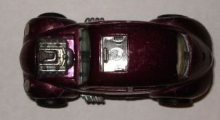 Hot Wheels Redline Custom Volkswagen Purple w/White Interior VW Bug 1:64 5
