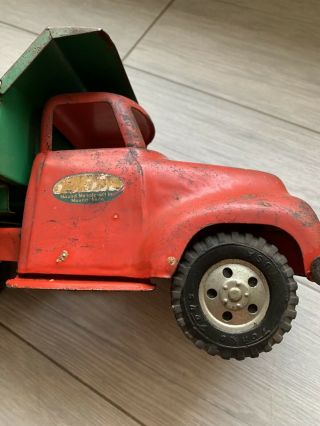 Vintage Tonka Toys Mound Metalcraft Inc Dump Truck 4