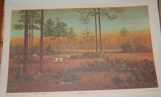 Robert Butler Prints (2),  Fl Highwayman,  Hand Signed And Numbered By The Artist