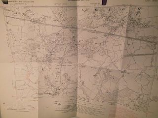 Penshurst Place,  Chiddingstone Causeway,  Leigh,  Kent Map: Os:1866 - 1950: 6 " Scale