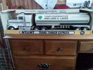 Nylint Trans Tanker Express Semi Tractor Trailer (land O Lakes) 25 Inchs Long