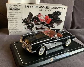 Gearbox 1958 Chevrolet Corvette 1/12 Limited Edition Extremely Rare Die Cast