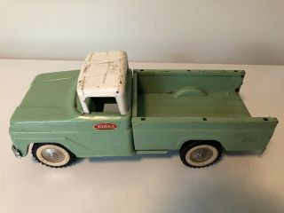 Vintage Tonka Green Pick Up Truck Pressed Steel 5