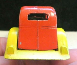Tootsietoy 1930 ' s Graham Series Red & Yellow BILD - A - CAR Sedan Paint 4