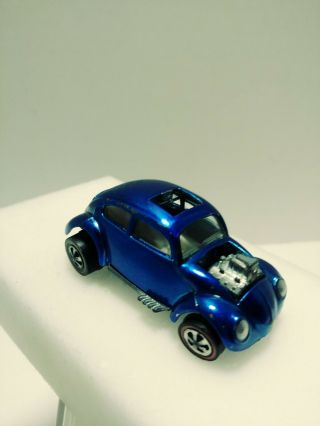 Hot Wheel Redline Beetle 1967 blue 2