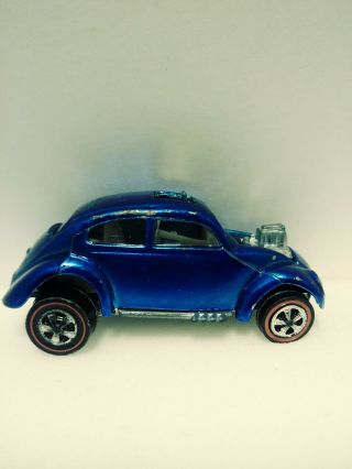 Hot Wheel Redline Beetle 1967 blue 8