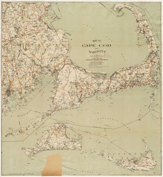 1909 Map Cape Cod,  Martha 