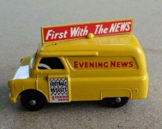 Matchbox Lesney Evening News Van No.  42 CN 3