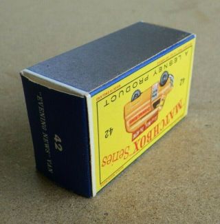 Matchbox Lesney Evening News Van No.  42 CN 8