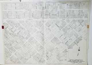 Old City Street Map 1924 Pittsburgh Pa Business Real Estate By Nathan Nirenstein