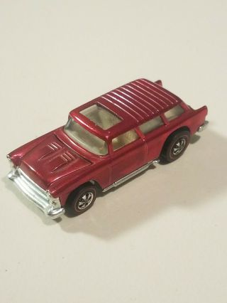 HOT WHEELS REDLINE CLASSIC NOMAD IN ROSE RED 2