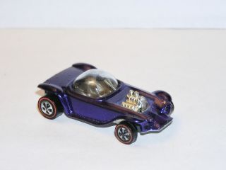 1968 Hot Wheels Redline Beatnik Bandit US PRETTY PURPLE SWEET 16 KEEPER SC 2