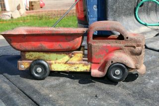 Lincoln Toy Richmond Dump Truck - Canada - Pressed Steel - Construction