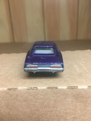 1968 Hot Wheels Purple Custom Dodge Charger Redline 4