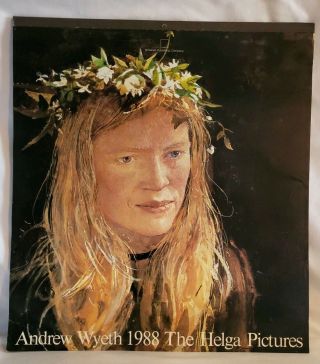 Vintage 1988 Calendar With Images By Andrew Wyeth,  The Helga Pictures.  Vgc