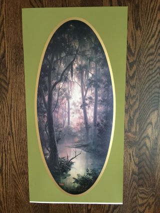 1975 “nature’s Inner Glow " Print By Dalhart Windberg.  Pristine.  Limited Edition.