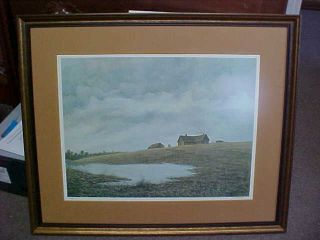 Butler Brown Signed And Numbered Framed And Matted Print 444/1000 Estate Find