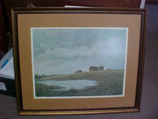 Butler Brown SIGNED AND NUMBERED FRAMED AND MATTED PRINT 444/1000 ESTATE FIND 5
